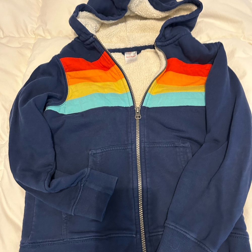 Hanna Andersson Sherpa lined Hoodie